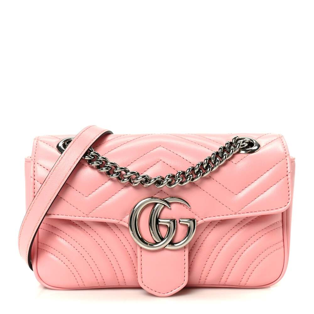 Gucci Calfskin Matelasse Mini Gg #258568G13B